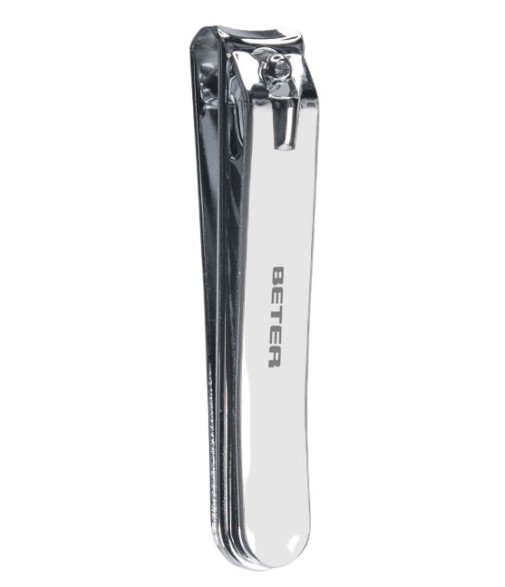 Beter Curved Chrome Pedicure Nail Clippers