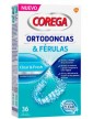 Corega Ortodoncias & Férulas Limpieza Diaria de Aparatos Dentales 36 Tabletas