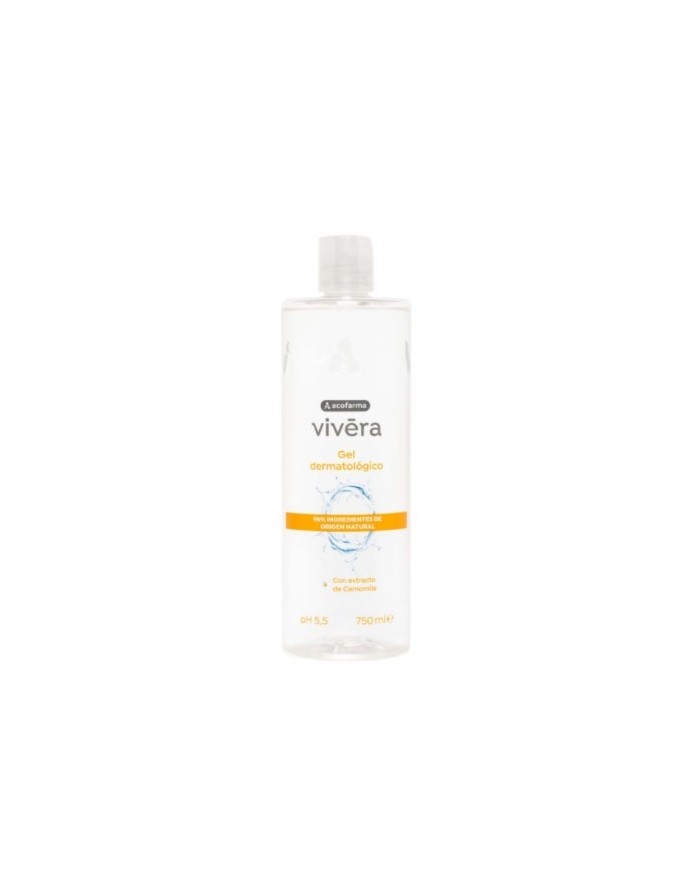 Acofarma Vivéra Gel de Ducha Dermatológico 0% Camomila 750ml