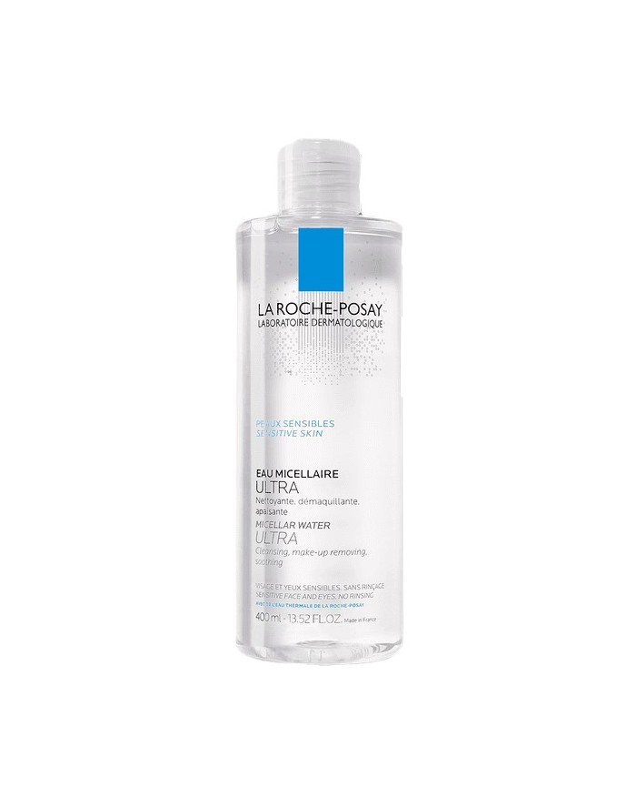 La Roche Posay Ultra Micellar Water Sensitive Skin Face Eyes and Lips 400ml