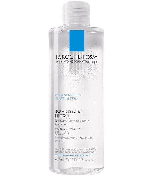 La Roche Posay Ultra Micellar Water Sensitive Skin Face Eyes and Lips 400ml