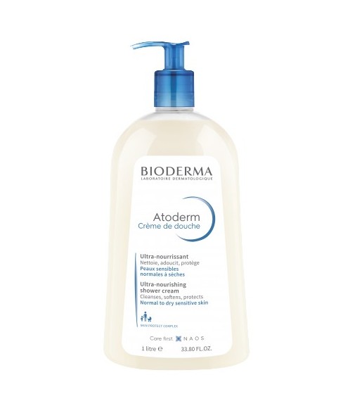 Bioderma Atoderm Shower Cream 1l