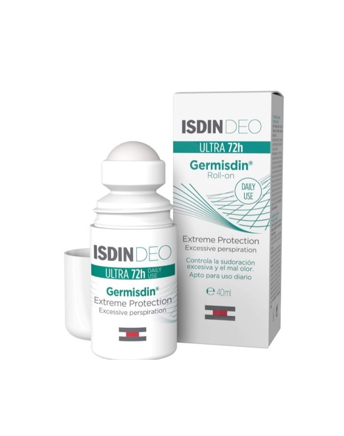 IsdinDEO Germisdin Deodorant Controls Sweating and Bad Odor Ultra 72H Roll-On 40ml