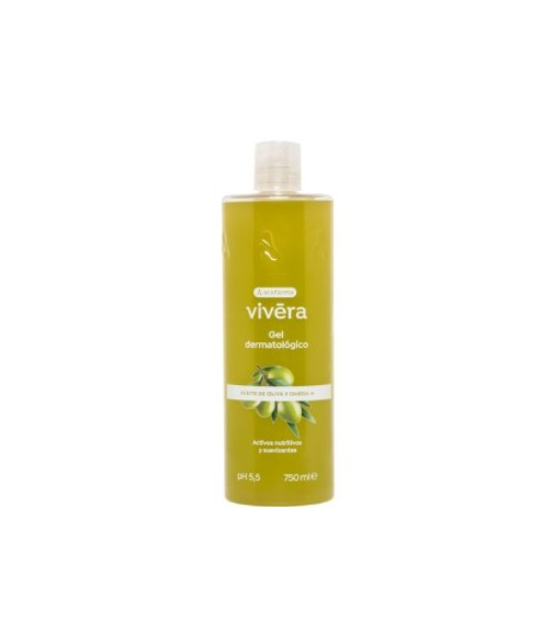 Acofarma Vivéra Dermatological Shower Gel with Olive Oil and Omega-6 750ml