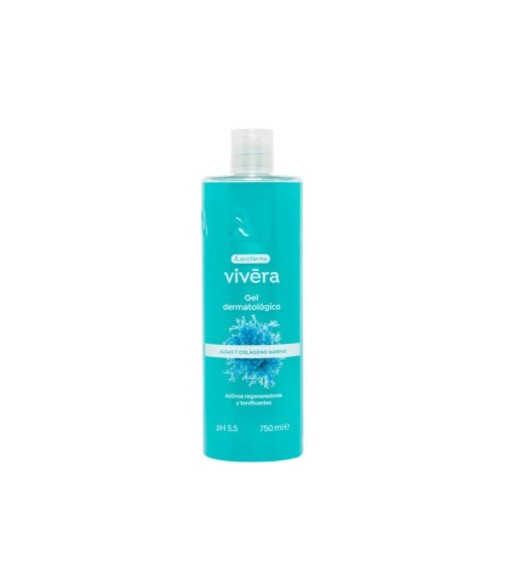 Acofarma Vivéra Gel de Ducha Dermatológico Algas y Colágeno Marino 750ml