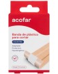 Acofar Tirita Banda de Plástico para Cortar Color Piel 10x6cm 10 Unidades