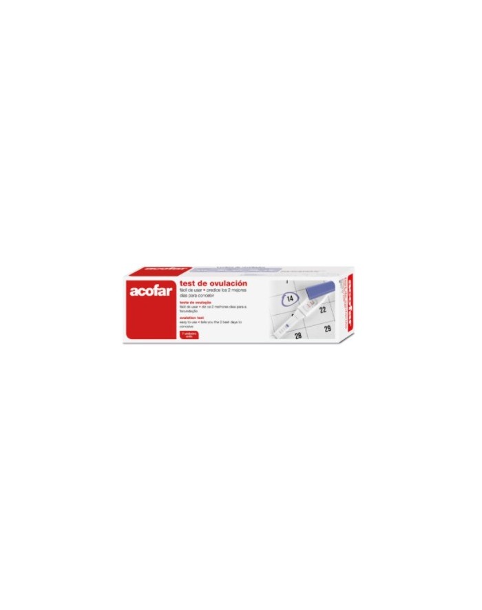 Acofar Easy-to-Use Ovulation Test 7 Units