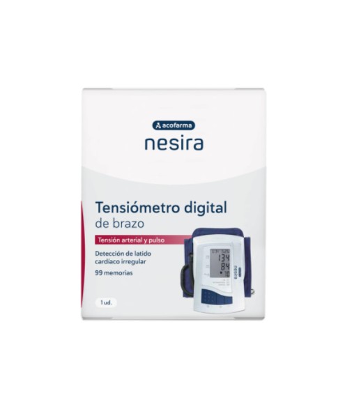 Acofar Nesira Tensiómetro Digital de Brazo con Detector de Arritmia