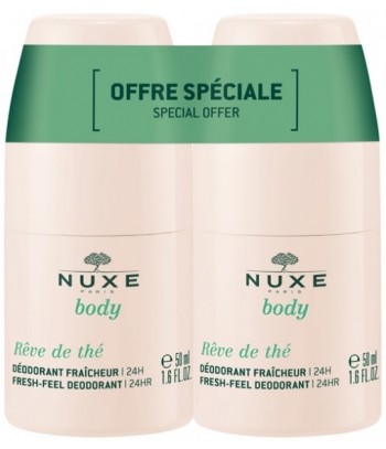 Nuxe Body Rêve de Thé Desodorante Frescor 24 Horas Pack 2x50ml