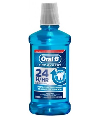 Oral-B Pro-Expert Enjuague Bucal Protección Profesional 24Horas Sabor Menta Fresca 500ml