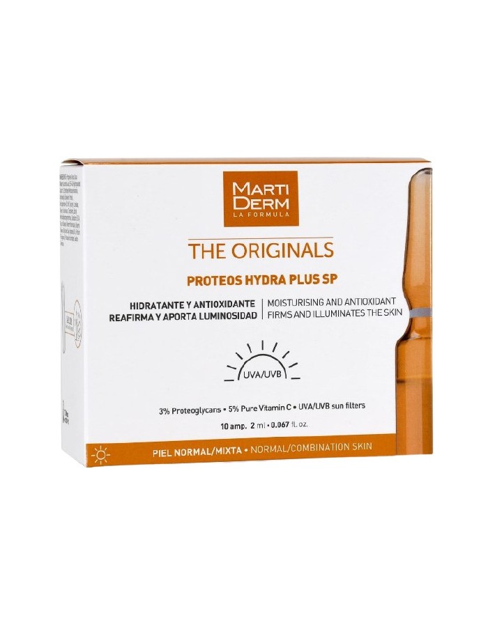 MartiDerm The Originals Proteos Hydra Plus SP Normal Mixed Skin 10 ampoules