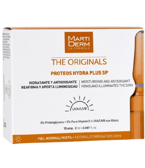 MartiDerm The Originals Proteos Hydra Plus SP Normal Mixed Skin 10 ampoules