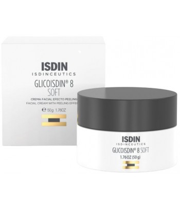 Isdinceutics Glicoisdin 8% Soft Crema Facial Efecto Peeling 50ml