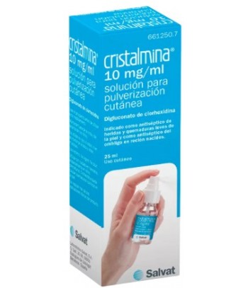 Cristalmina 10mg/ml Solución Para Pulverización Cutánea 25ml