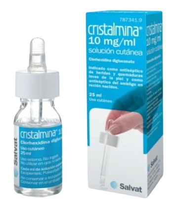 Cristalmina 10mg/ml Solución Cutánea 25ml