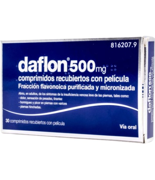 Daflon 500 mg 30 comprimidos