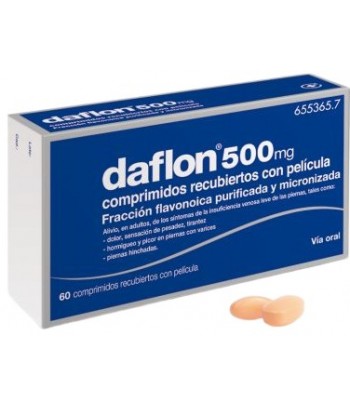 Daflon 500 mg 60 comprimidos