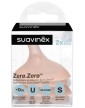 Suavinex Ultra-Soft Slow Flow Silicone Teat (S) for Zero.Zero Anti-Colic Bottle 2 Units