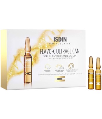 Isdinceutics Flavo-C Ultraglican Antioxidant Day Serum 10 Ampoules