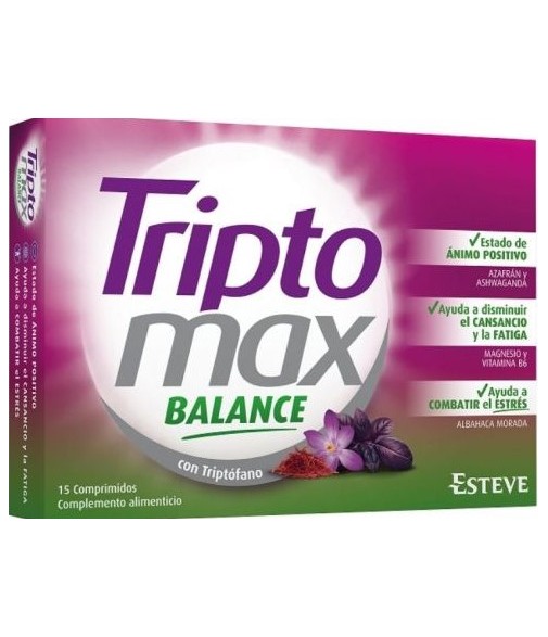 Triptomax Balance con Triptófano 15 Comprimidos