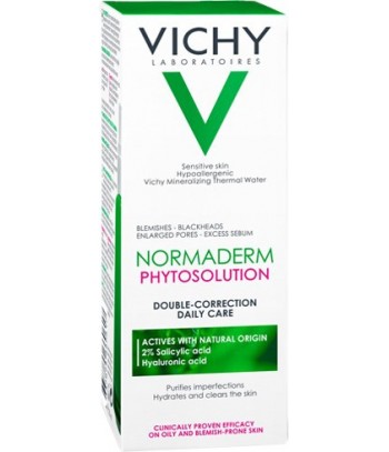 Vichy Normaderm Phytosolution Doble Corrección Pieles Grasas con Tendencia Acnéica 50ml
