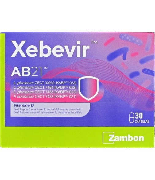 Xebevir AB21 + Vitamina D 30 Cápsulas