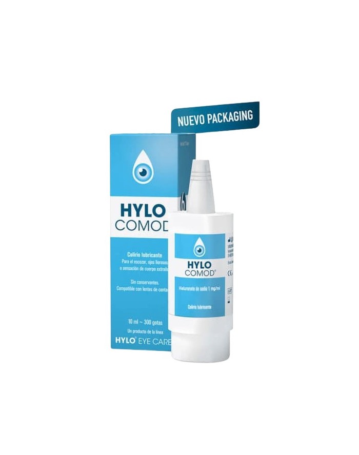 Hylo Comod Lubricant Eye Drops 10ml