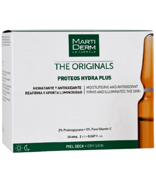 MartiDerm The Originals Proteos Hydra Plus Piel Seca 30 ampollas