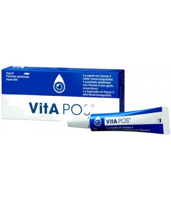 Vita-Pos Pomada Ocular Nocturno con Vitamina A 5g