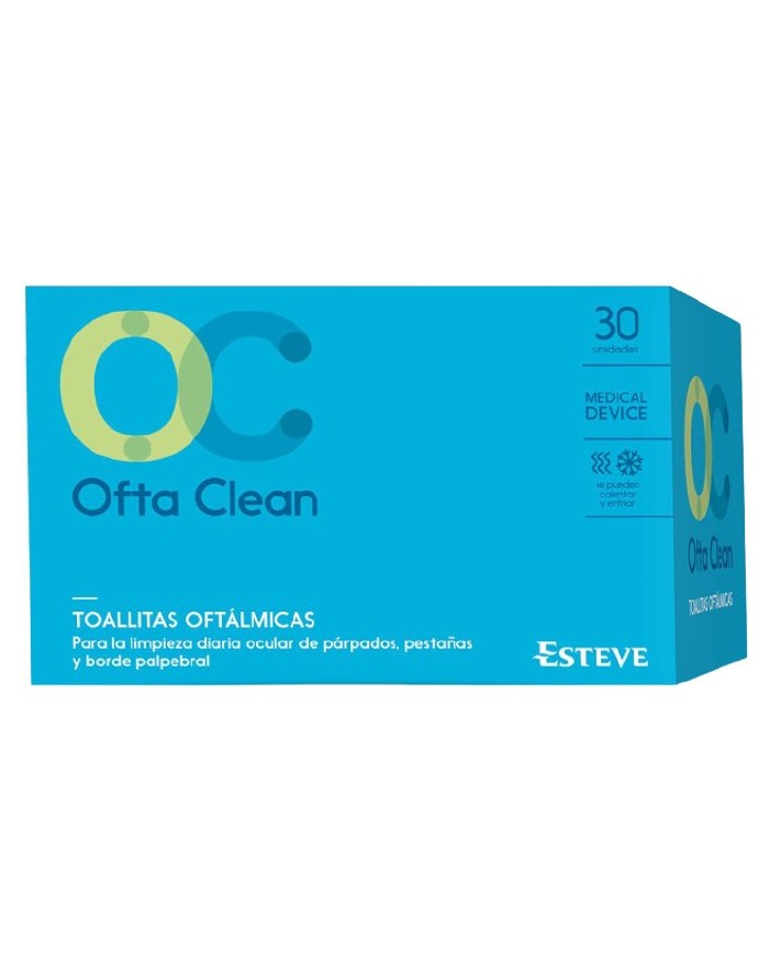 Ofta Clean Limpieza Ocular Diaria 30 Toallitas