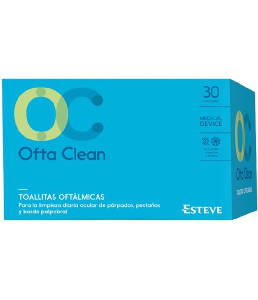 Ofta Clean Limpieza Ocular Diaria 30 Toallitas
