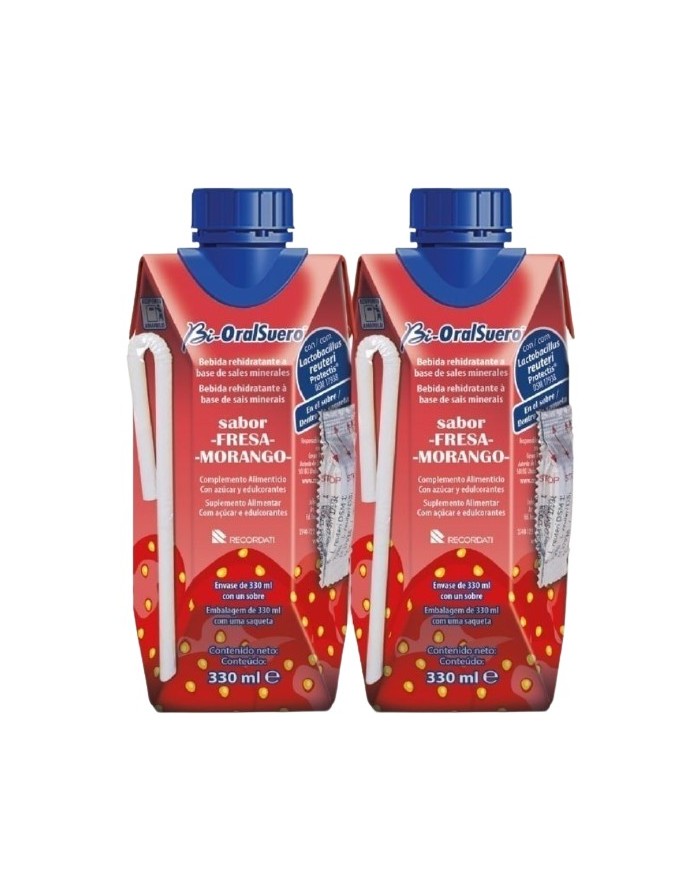 Bi-Oral Strawberry Flavored Serum 2 Bricks x 330ml