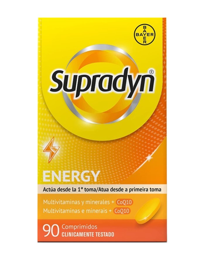 Supradyn Energy Multivitamins and Minerals + Q10 90 Tablets