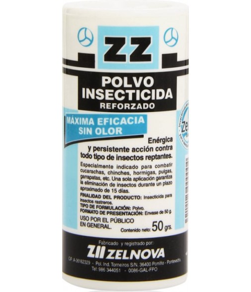 ZZ Polvo Insecticida Sin Olor 50g