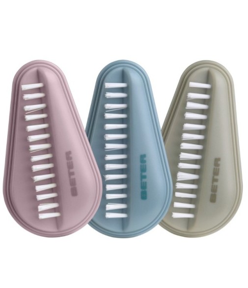 Beter Double Nail Brush with Nylon Bristles