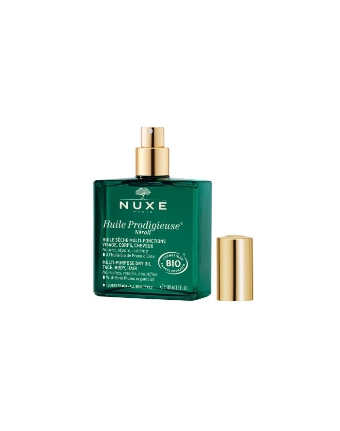 Nuxe Huile Prodigieuse Neroli Dry Oil Multi-Function Facial Body and Hair 100ml