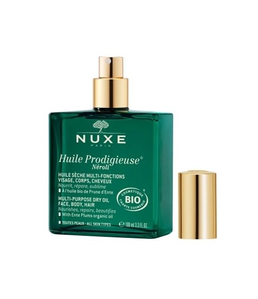 Nuxe Huile Prodigieuse Néroli Aceite Seco Multi-Funciones Facial Corporal y Capilar 100ml