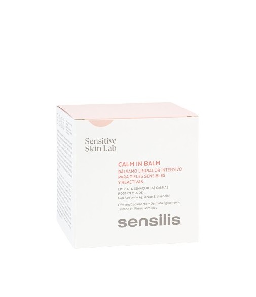 Sensilis Calm In Balm Cleansing Balm for Face and Eyes Sensitive and Reactive Skin 50ml