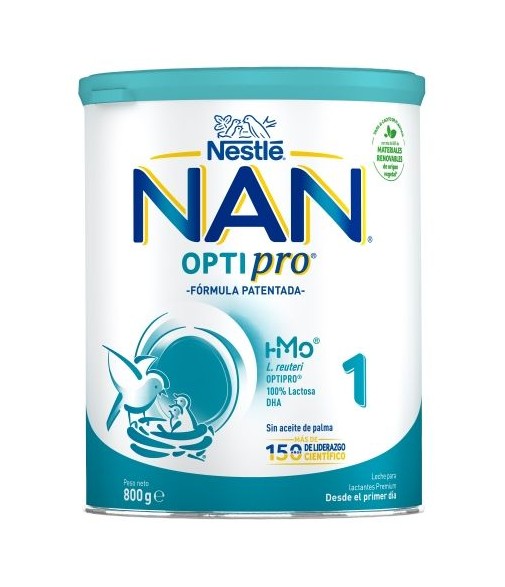 Nan Optipro 1 Leche Para Lactantes 0-6 Meses 800g