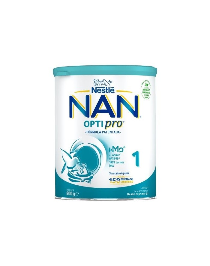 Nan Optipro 1 Leche Para Lactantes 0-6 Meses 800g