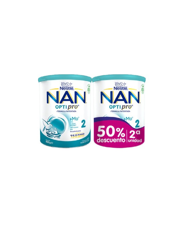 Nan Optipro 2 Follow-on Milk +6 Months Pack 2x800g