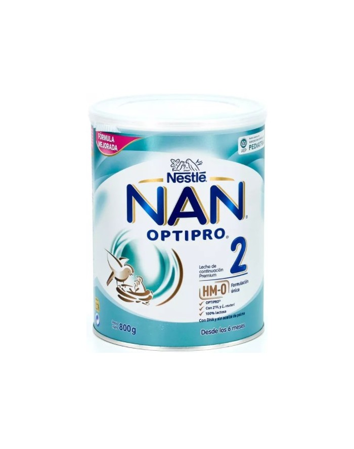 NAN 2  EXPERT 800 GR LECHE CONTINUACION NESTLÉ
