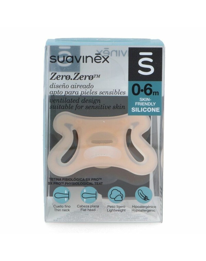 Suavinex Zero.Zero™ Pacifier 0-6 Months Physiological Teat 1 Unit