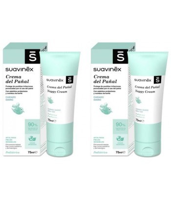 Suavinex crema pañal pack duplo 75+75ML