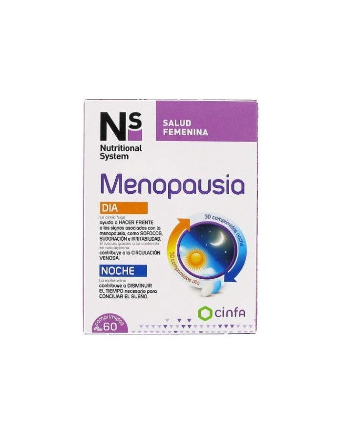 NS Menopause Day and Night 60 Tablets.