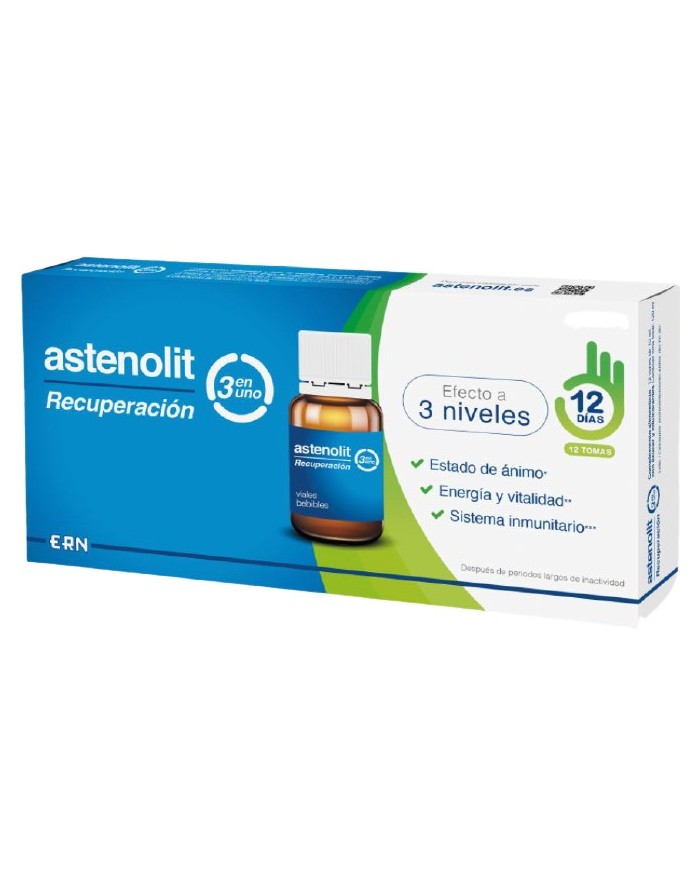 Astenolit Recuperación 3 en 1 12 Viales Bebibles