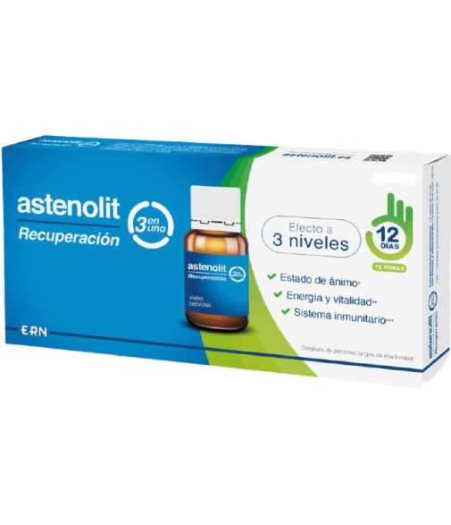 Astenolit Recuperación 3 en 1 12 Viales Bebibles