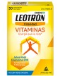Leotron Vitalidad Vitaminas Jalea Real Coenzima Q10 12 Vitaminas y 11 Minerales 30 Comprimidos Ranurados