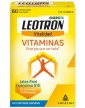 Leotron Vitalidad Vitaminas Jalea Real Coenzima Q10 12 Vitaminas y 11 Minerales 60 Comprimidos Ranurados