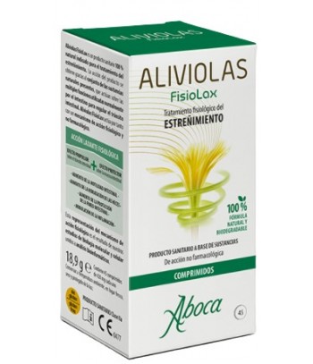Aboca Aliviolas Fisiolax Estreñimiento 45 Comprimidos